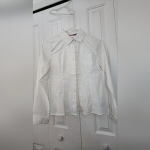 White Button Up Long Sleeve